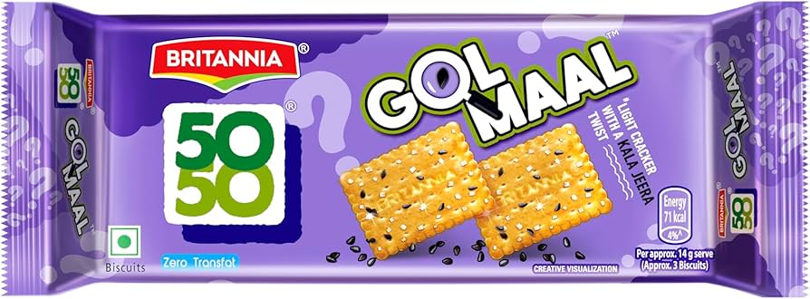 Brit 50-50 Gol Maal 110g