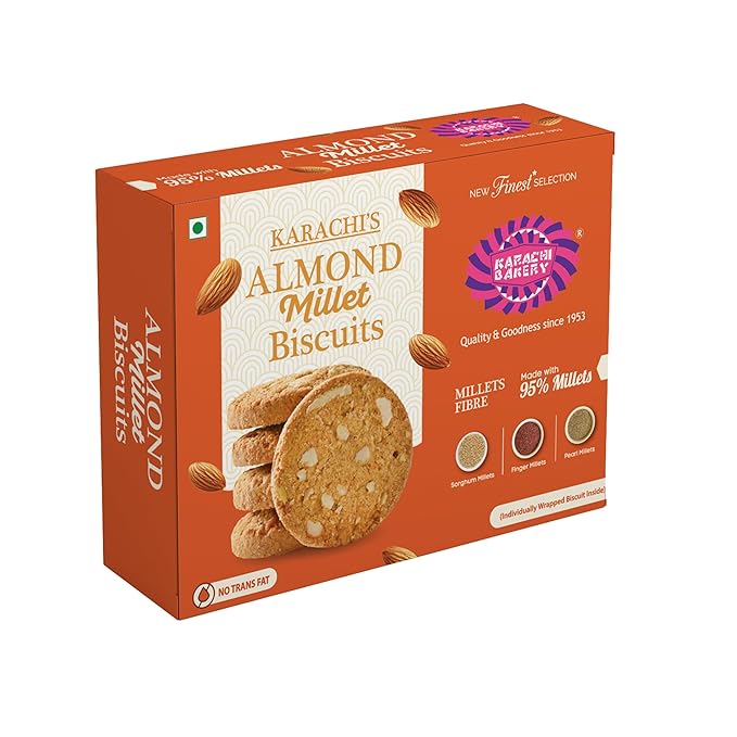 KARACHI ALMOND MILLET BISCUIT