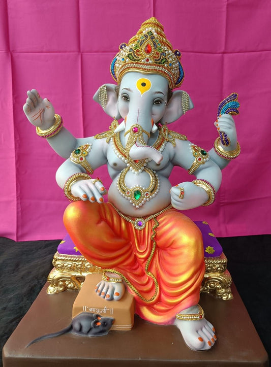 18 Inch Color Ganesh