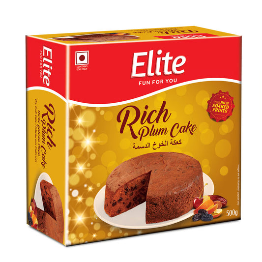 Elite Rich Plum Cake 500g