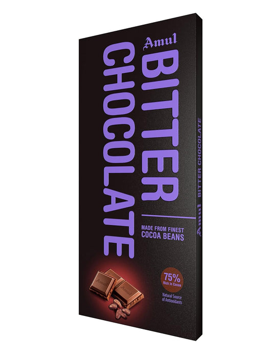 AMUL BITTER CHOCOLATE 150G