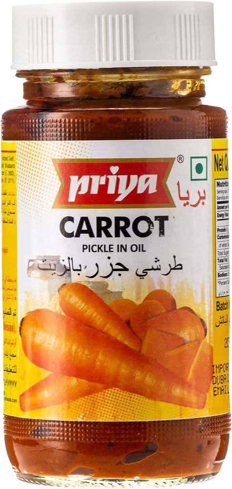 Priya Carrot Pickle 300g