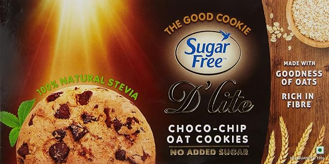 DLITE SF CHOC OAT COOKIES 150G