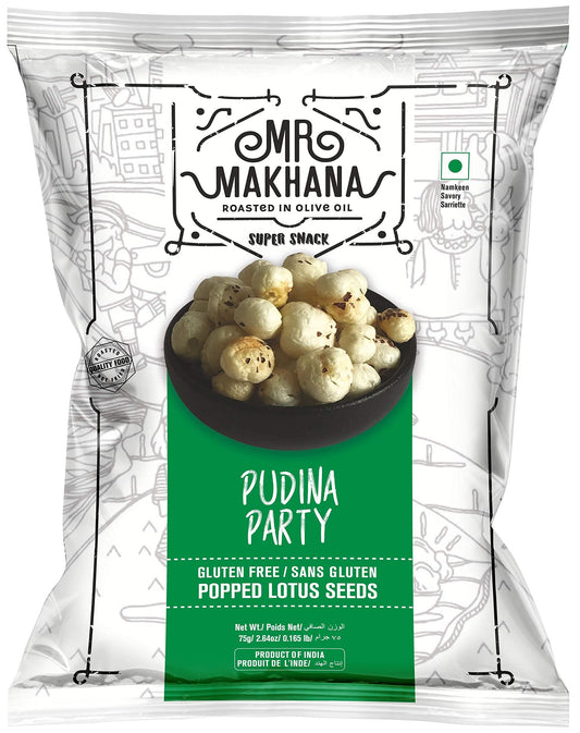 Mother's Recipe Makhana Pudina Party 75g