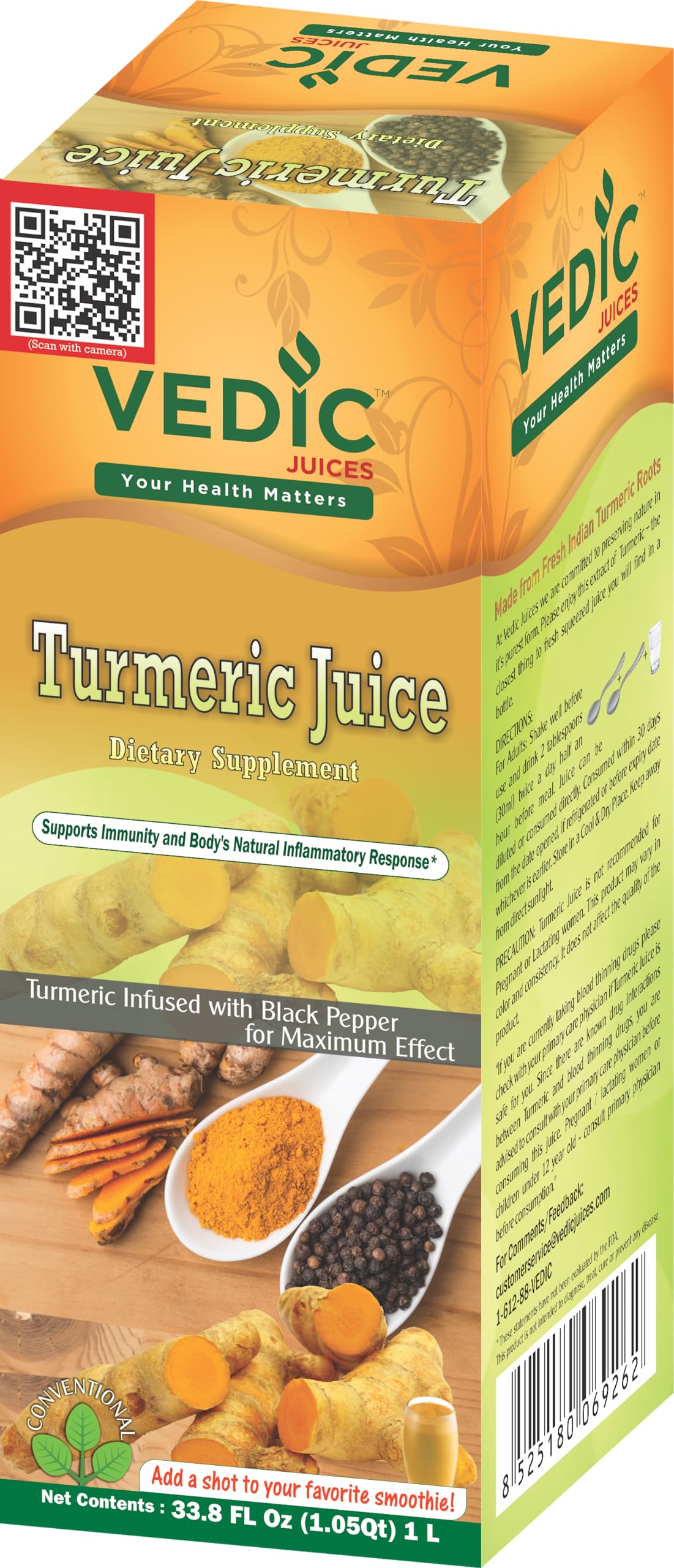 Vedic Turmeric Juice 1l
