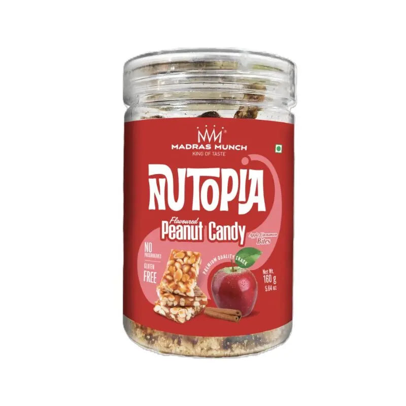 Nutopia Apl Peanut Candy 160g