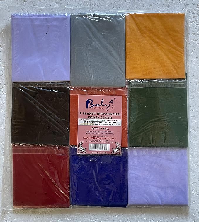 9 Clr Puja Cloth