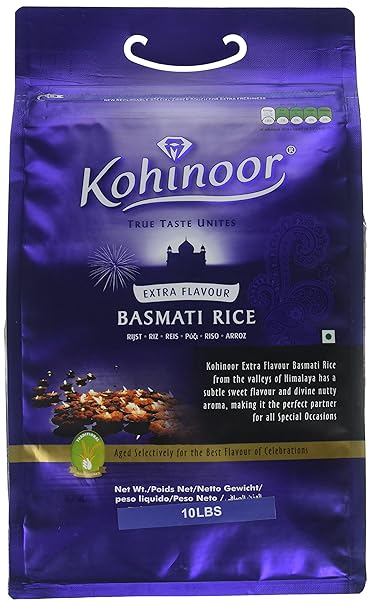 KOHINOOR EL BSMTI RICE 10LB