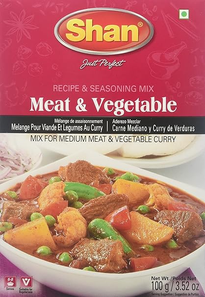 SHAN MEAT &VEG 100G