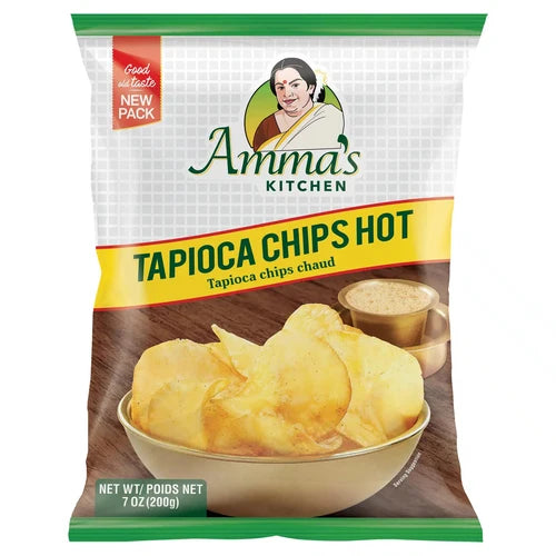 Amma's Tapioca Chips Hot 200g
