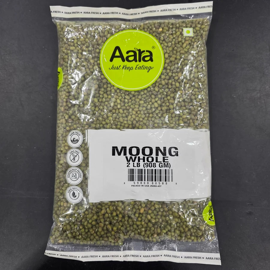Aara Moong Whole 2lb