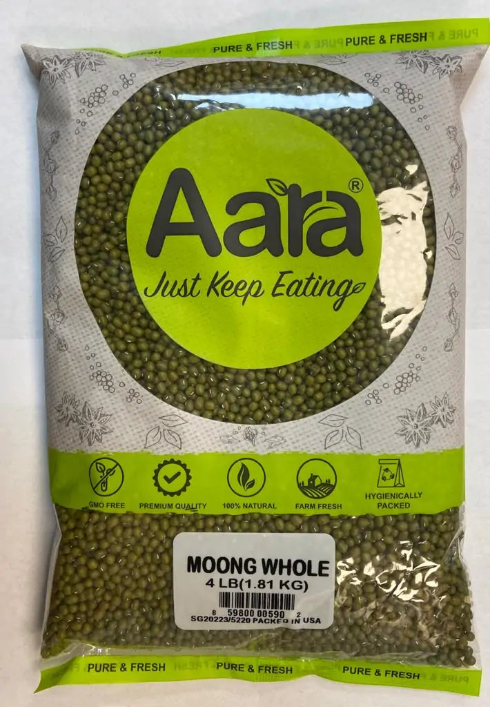 Aara Moong Whole 4lb