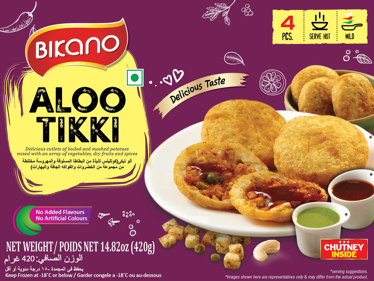 Bikano Aloo Tikki 420g