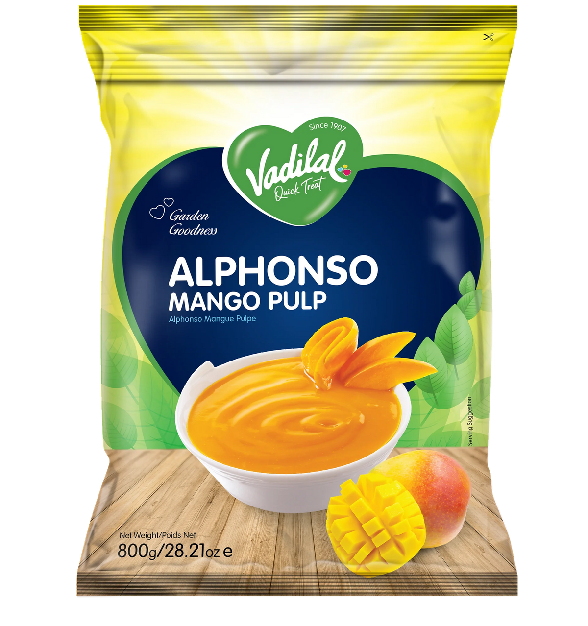 Vadilal Alp Mango Pulp 800g