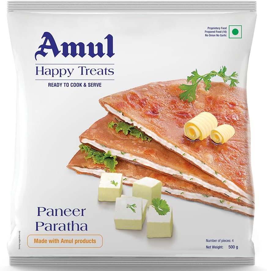 Amul Paneer Paratha 500g