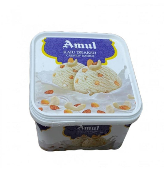 Amul Kaju Draksh Icecream 1l