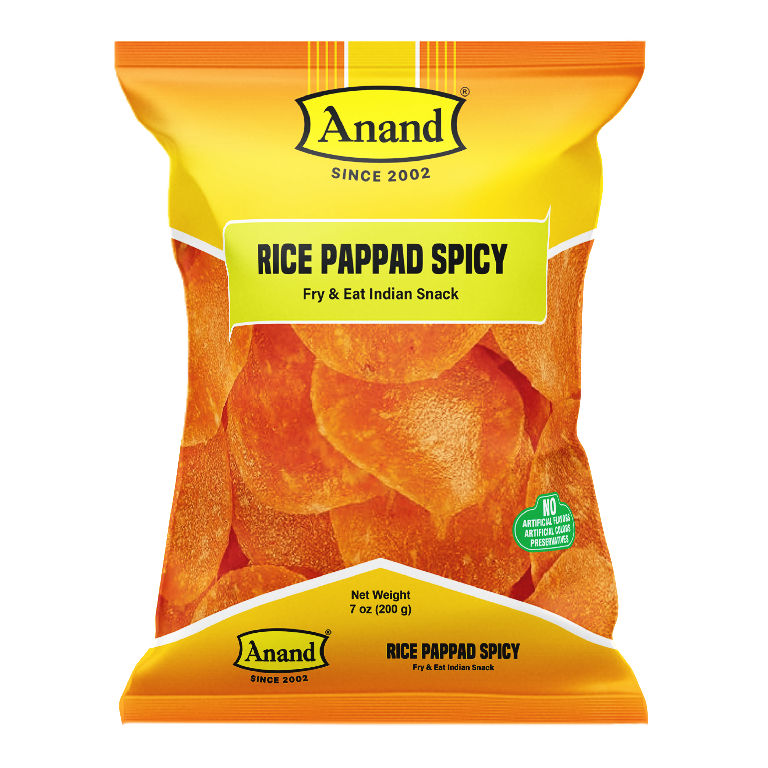 Anand Rice Pappad Spicy 200g