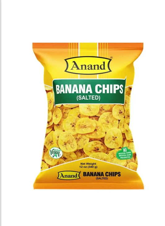 Anand Banana Chips C&bs 340g
