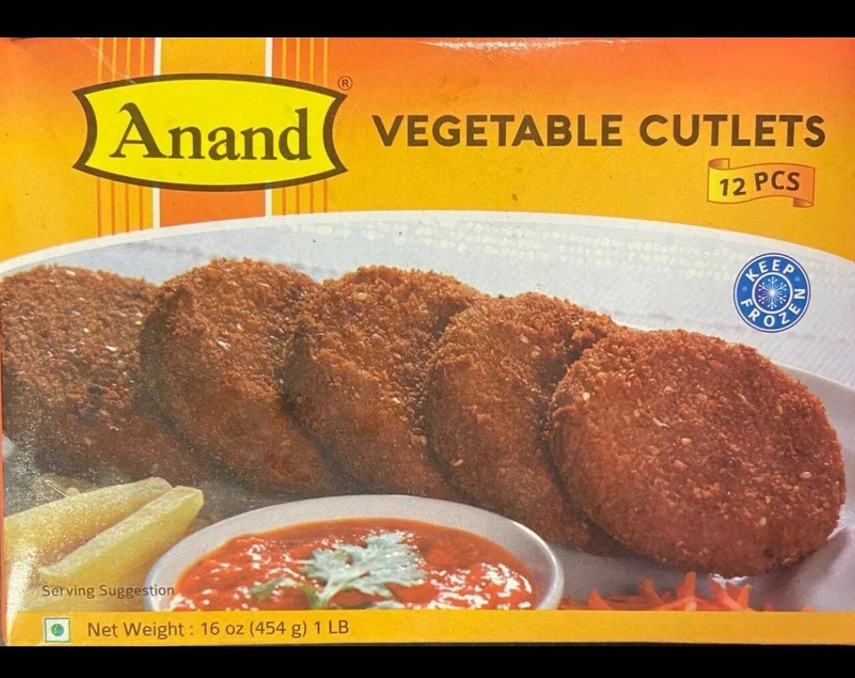 Anand Vegetable Cutlets 1lb