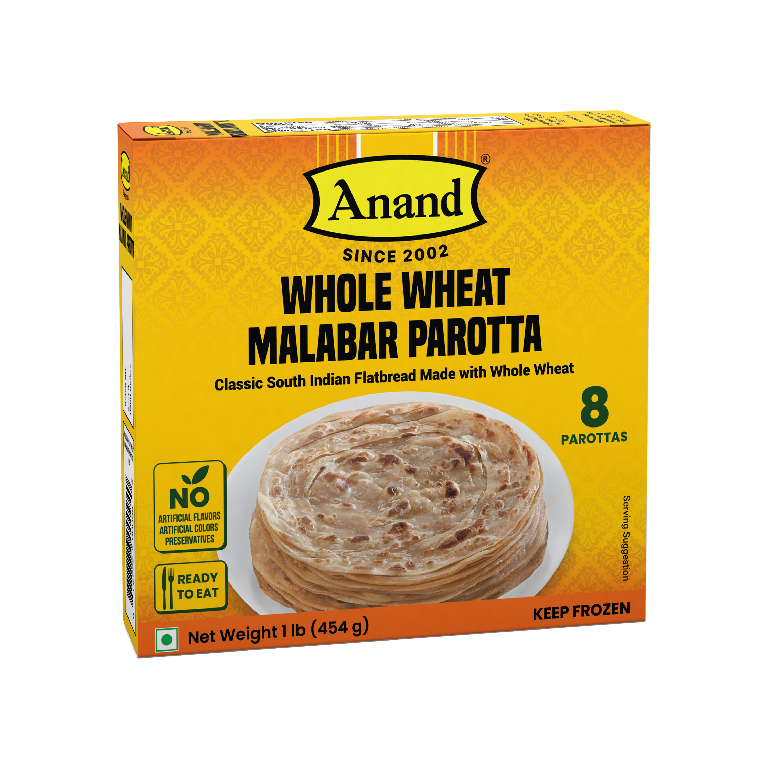 Anand Wheat Malabar Parotta 1lb