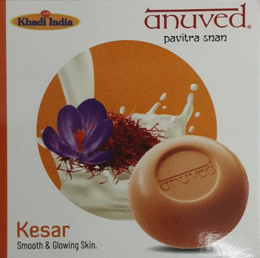 Anuved Kesar Soap 125g