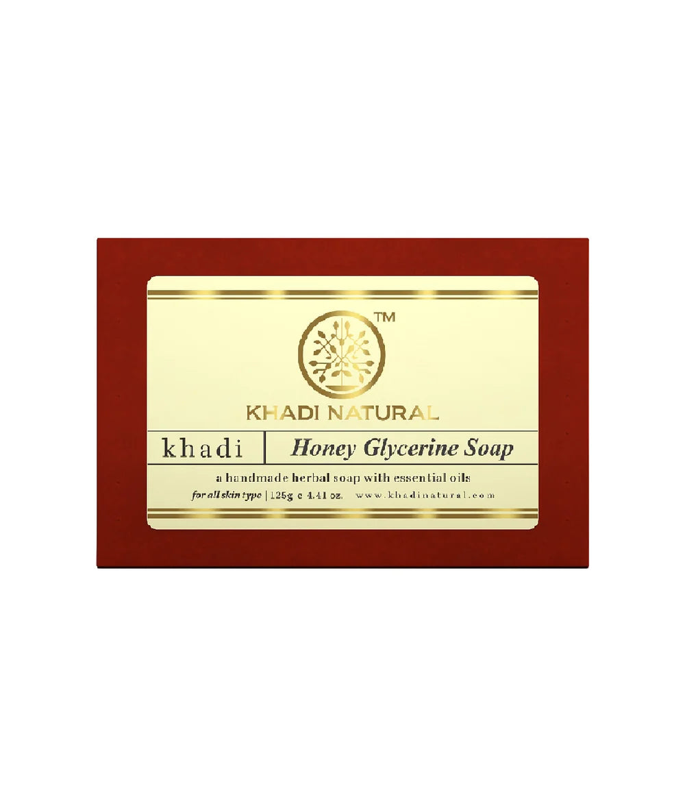 Khadi Honey Glycerin Soap 125g