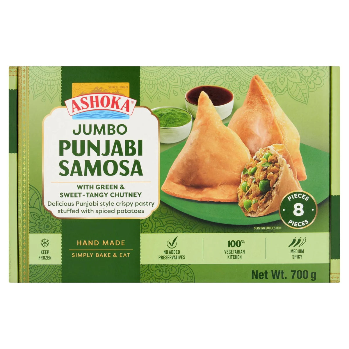 Ash Jumbo Punjabi Samosa 8p