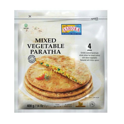 Ash Mix Vegetable Paratha 4p
