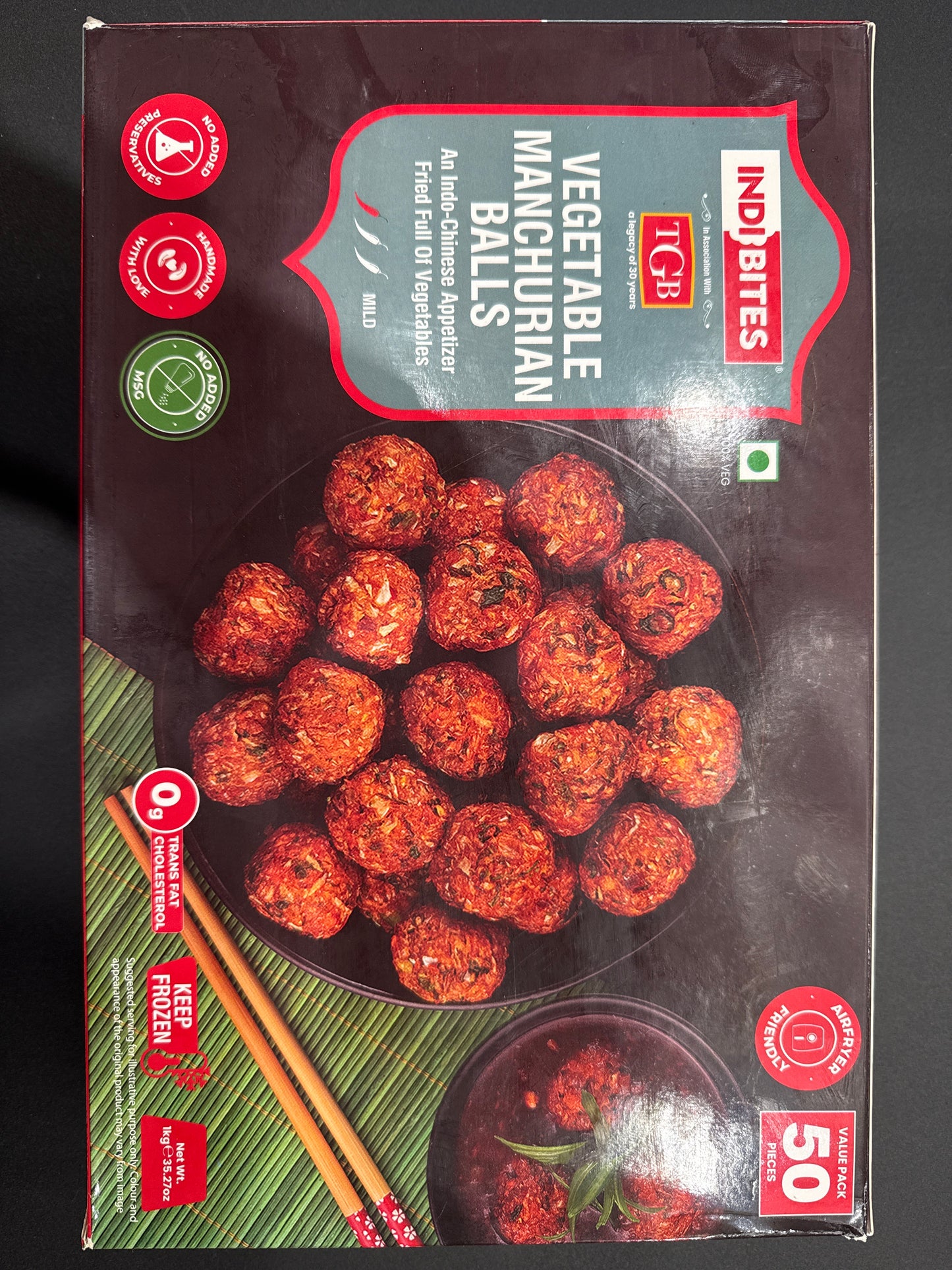 IB VEG MANCHURIAN BALLS 50PC