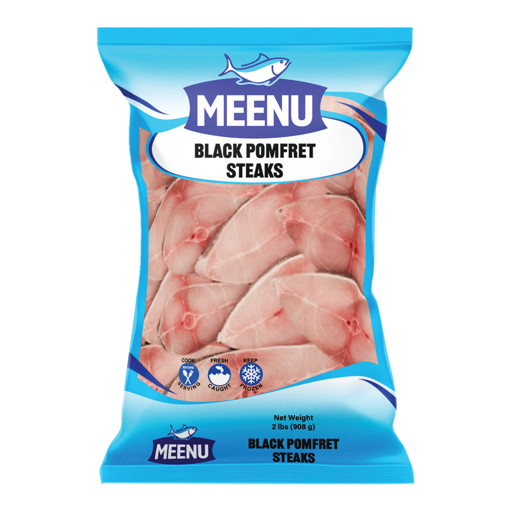 Meenu Black Pomphet Steaks