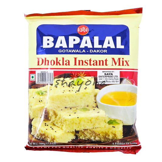 Bapalal Dhokla Instnt Mix 500g