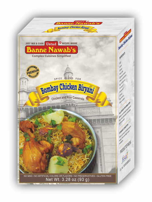 Banne Nawabs Bombay Chicken Biryani 93g