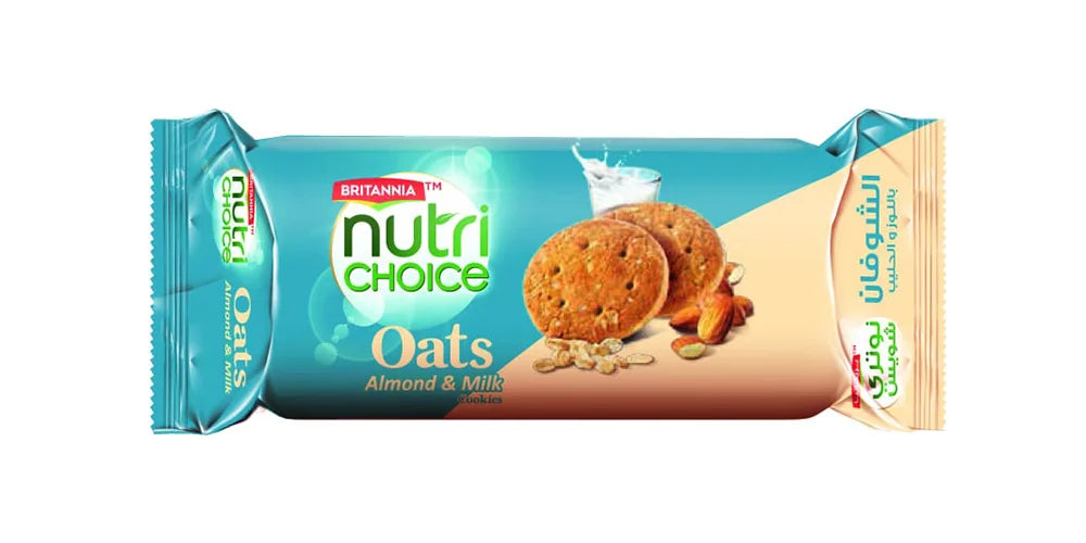 Brit Nc Oats Alm&milk Bisc 75g
