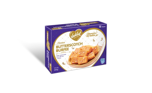 Vadilal Btrscotch Burfee 340g