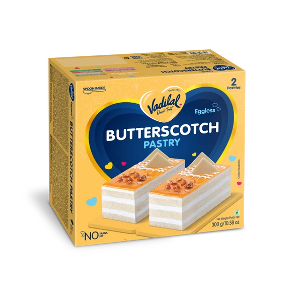 Vadilal Butterscotch Pastry 300g