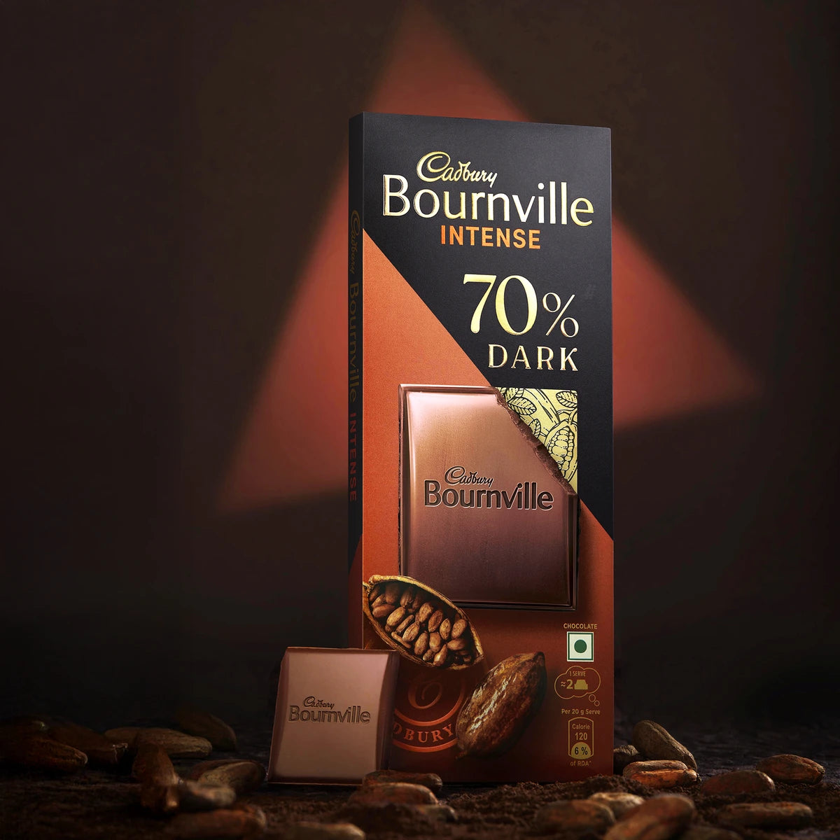 Cad Bournville Intense 75g