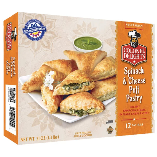Colonel Kabab Spinach-cheeese Pastry 12pc