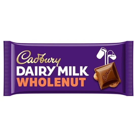 Cad Dairymilk Whole Nut 180g