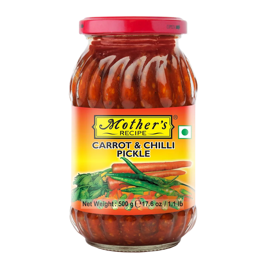 Mother's Recipe Carrot & Chilli Pickle 500g