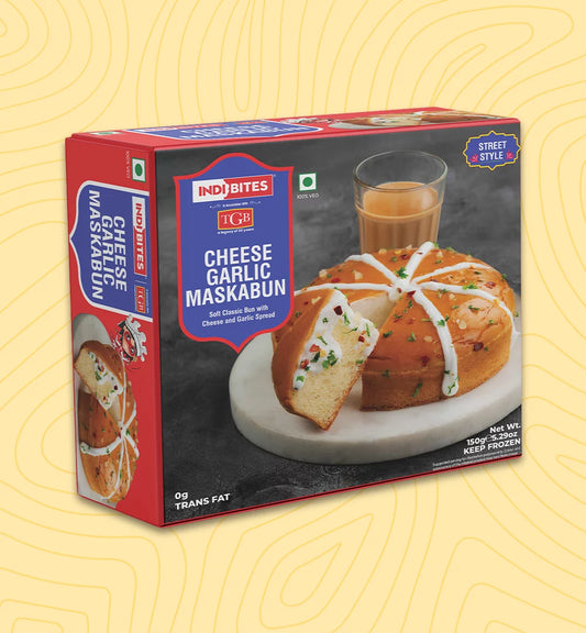 Indi Bites Cheese Garlic Bun 150g