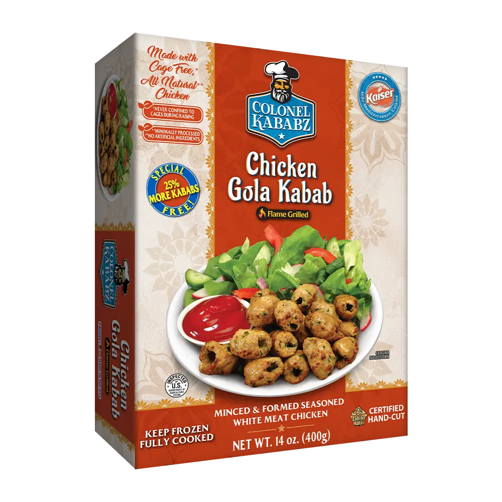 Colonel Kabab Chkn Gola Kabab 400g
