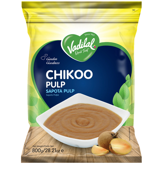 Vadilal Chikoo Pulp 800g