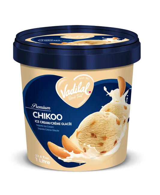 Vadilal Chikoo  Icecream 1l