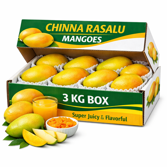 Chinna Rasalu Mangoes – 3 KG Box