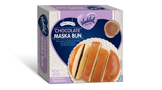 Vadilal Choc Msk Bun 125g
