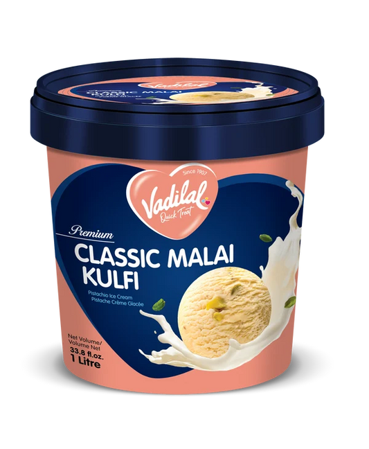 Vadilal Cl Malai Kulfi Icecream 1l