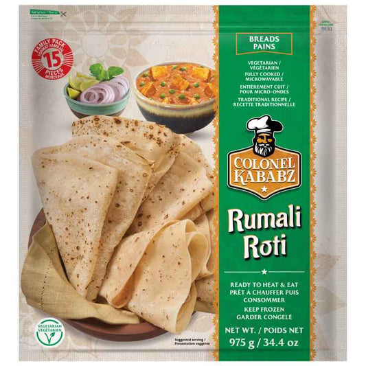 Colonel Kabab Rumali Roti 15pck