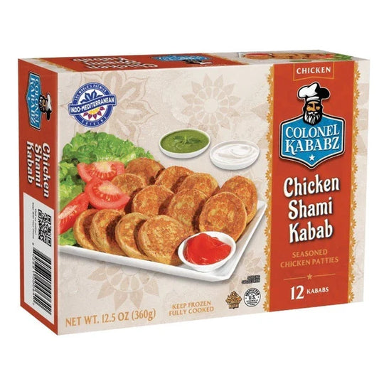 Colonel Kabab Chicken Shami Kabab 12p