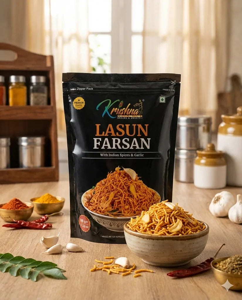 Krushna Lasun Farsan 500g