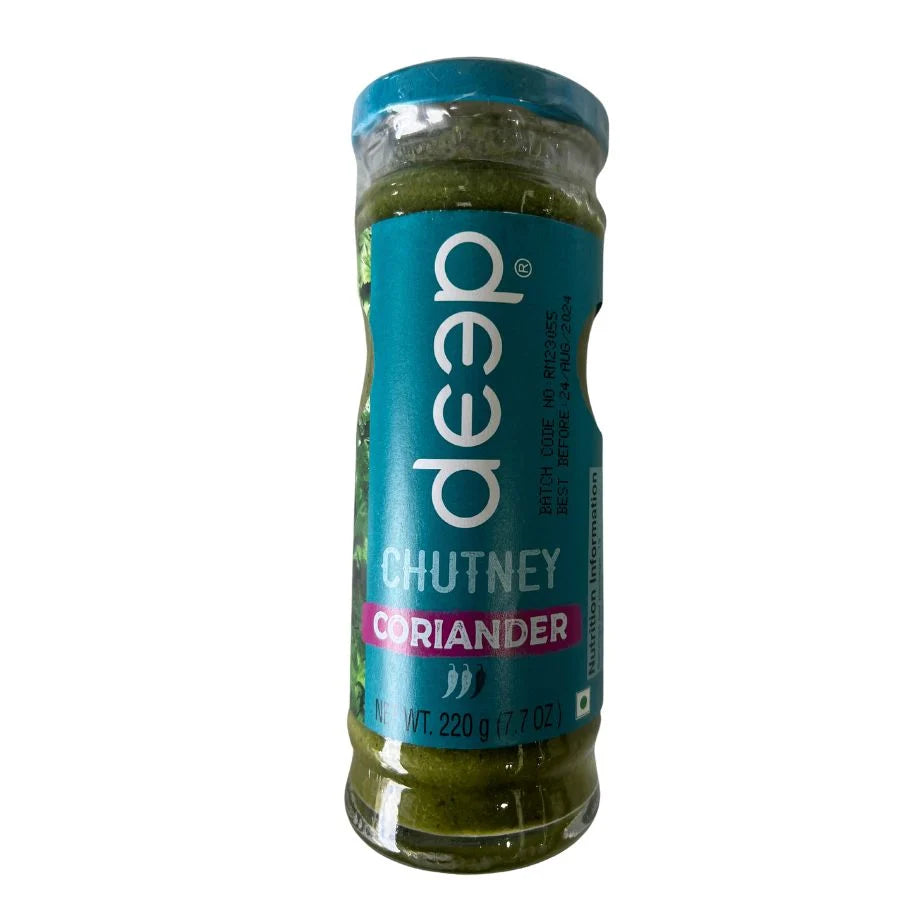 Deep Coriander Chutney 220g
